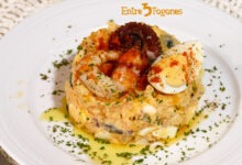 Ensaladilla de Pulpo y Gambones