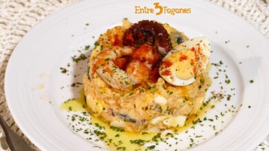 Ensaladilla de Pulpo y Gambones
