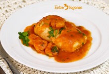 Merluza en Salsa de Gambas