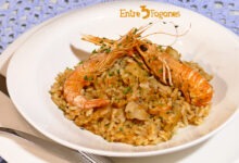 Arroz con Bacalao y Gambas