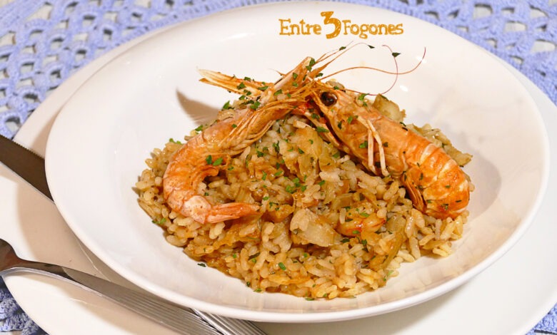 Arroz con Bacalao y Gambas