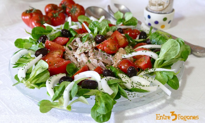 Ensalada de Perdiz Escabechada