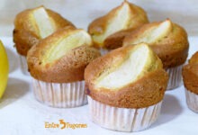 Magdalenas Caseras de Yogur y Manzana a la Vainilla