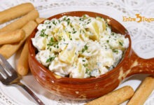 Patatas con Alioli sin Huevo