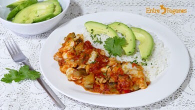 Receta Boricua de Berenjenas con Bacalao