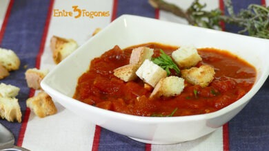 Sopa de Tomate al Romero