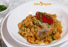 Arroz con Gambones y Ventresca de Atún