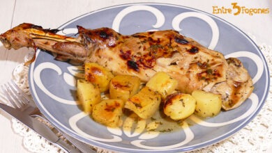 Paletillas de Cordero Lechal al Horno con Patatas