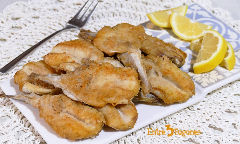 Bacaladillas Rebozadas Fritas