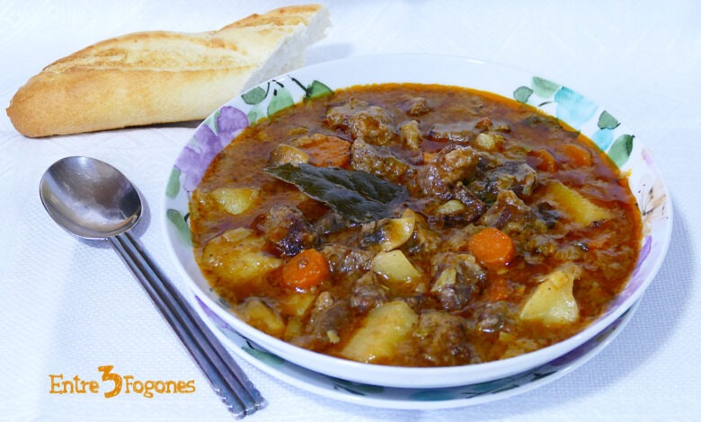 Guiso de Ternera con Verduras en Olla Express