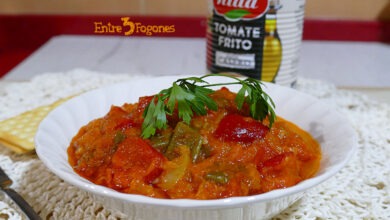 Pisto de Verdura con Tomate Frito Hida
