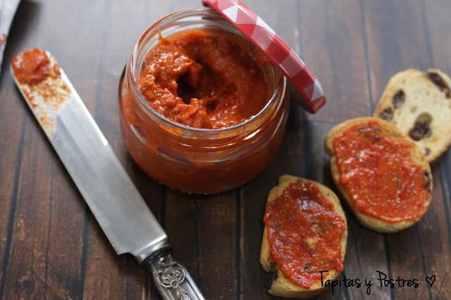 Paté de Pimientos y Anchoas Paté de Pimientos y Anchoas