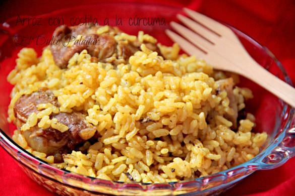 Arroz con Costillas a la Cúrcuma