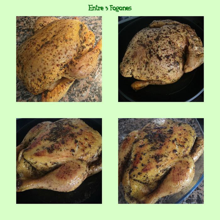 Asando Pollo al Horno Asando Pollo al Horno