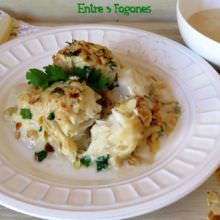Bacalao con Bechamel y Almendras