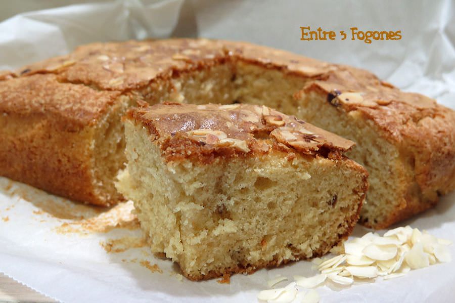 Bizcocho de Almendras y Bechamel