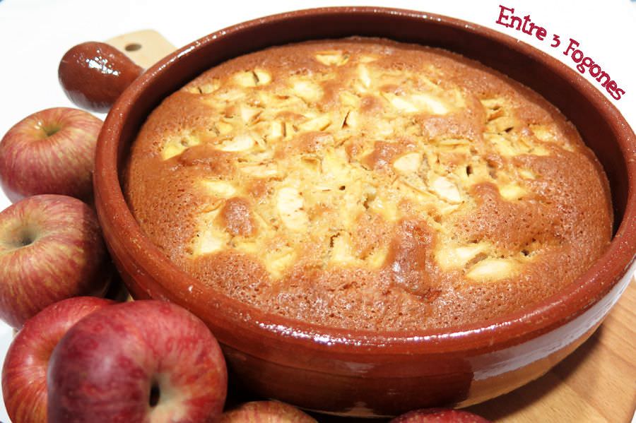 Bizcocho con Manzanas