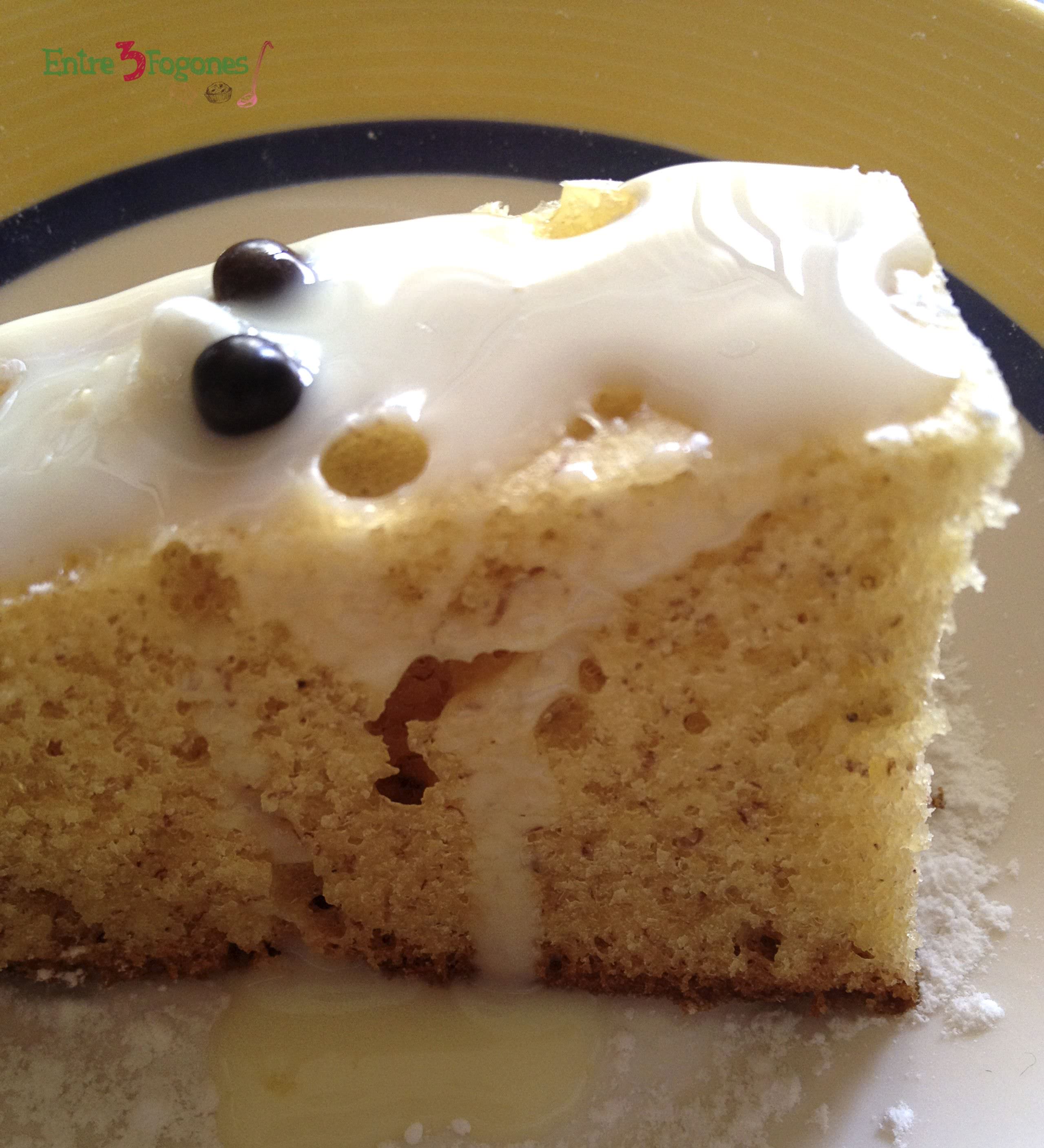 Bizcocho de Plátano con Leche Condensada