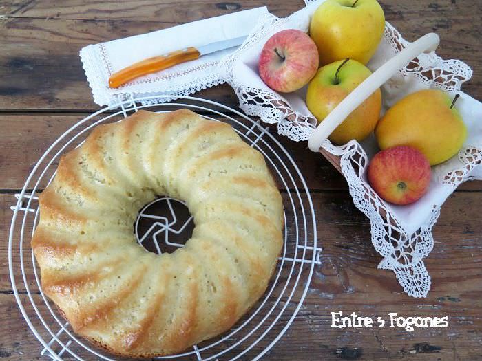 Bizcocho de Manzana sin Huevo