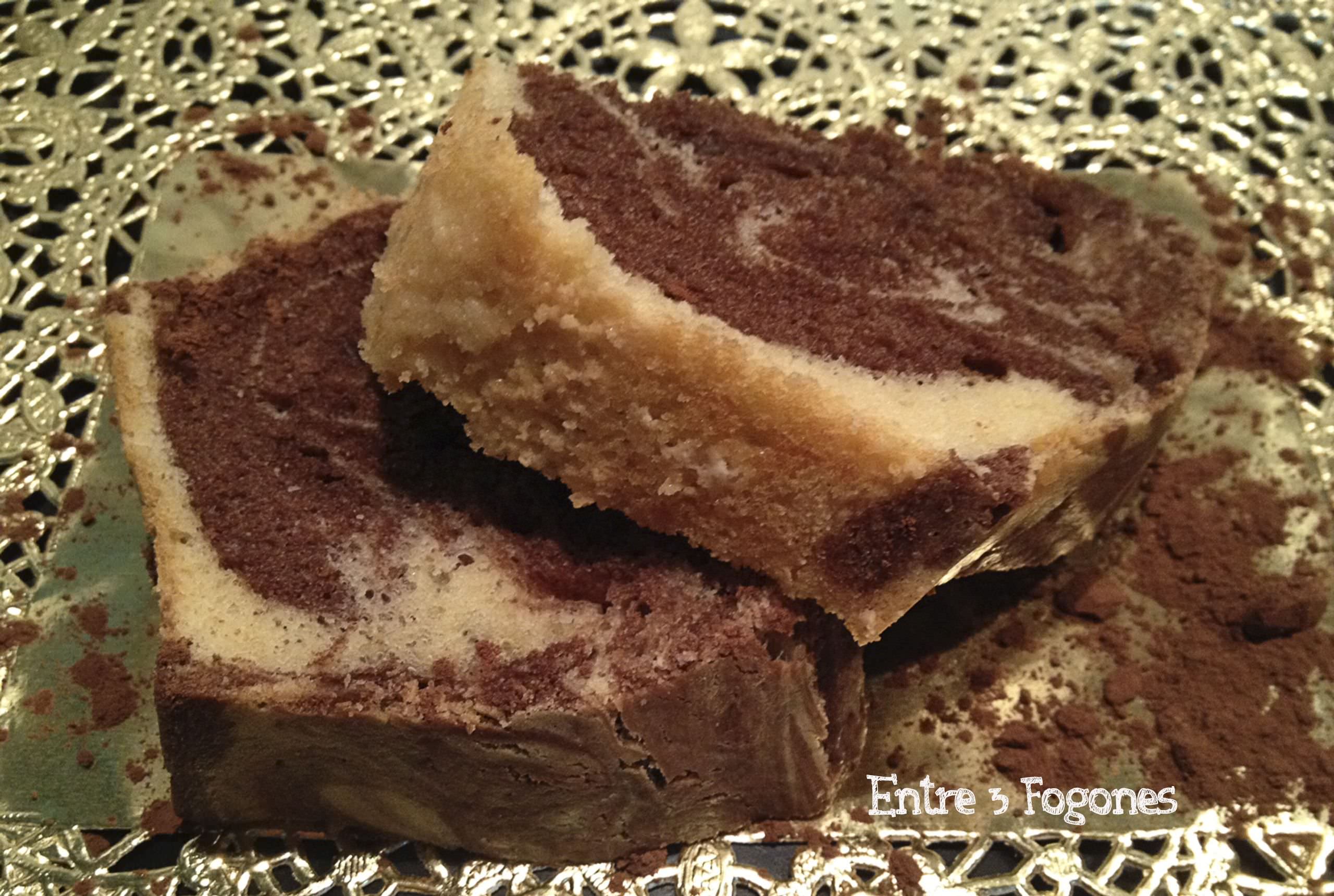 Bizcocho Marmolado con Chocolate