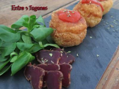 Buñuelos de Yuca Rellenos de Tasajo Bolas de Yuca Rellenas de Tasajo