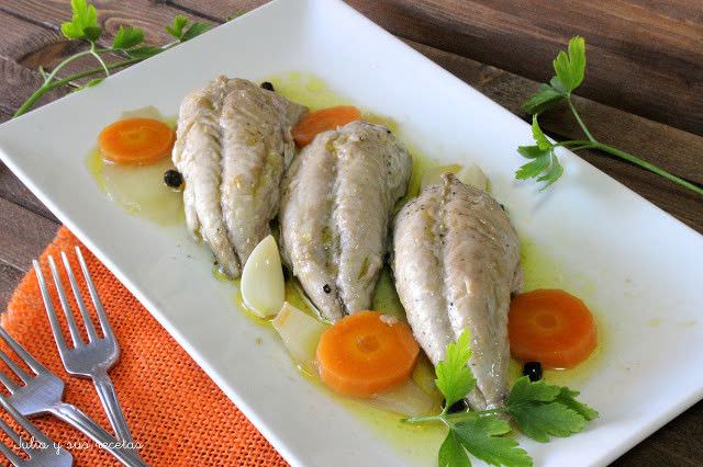 Caballa en Escabeche