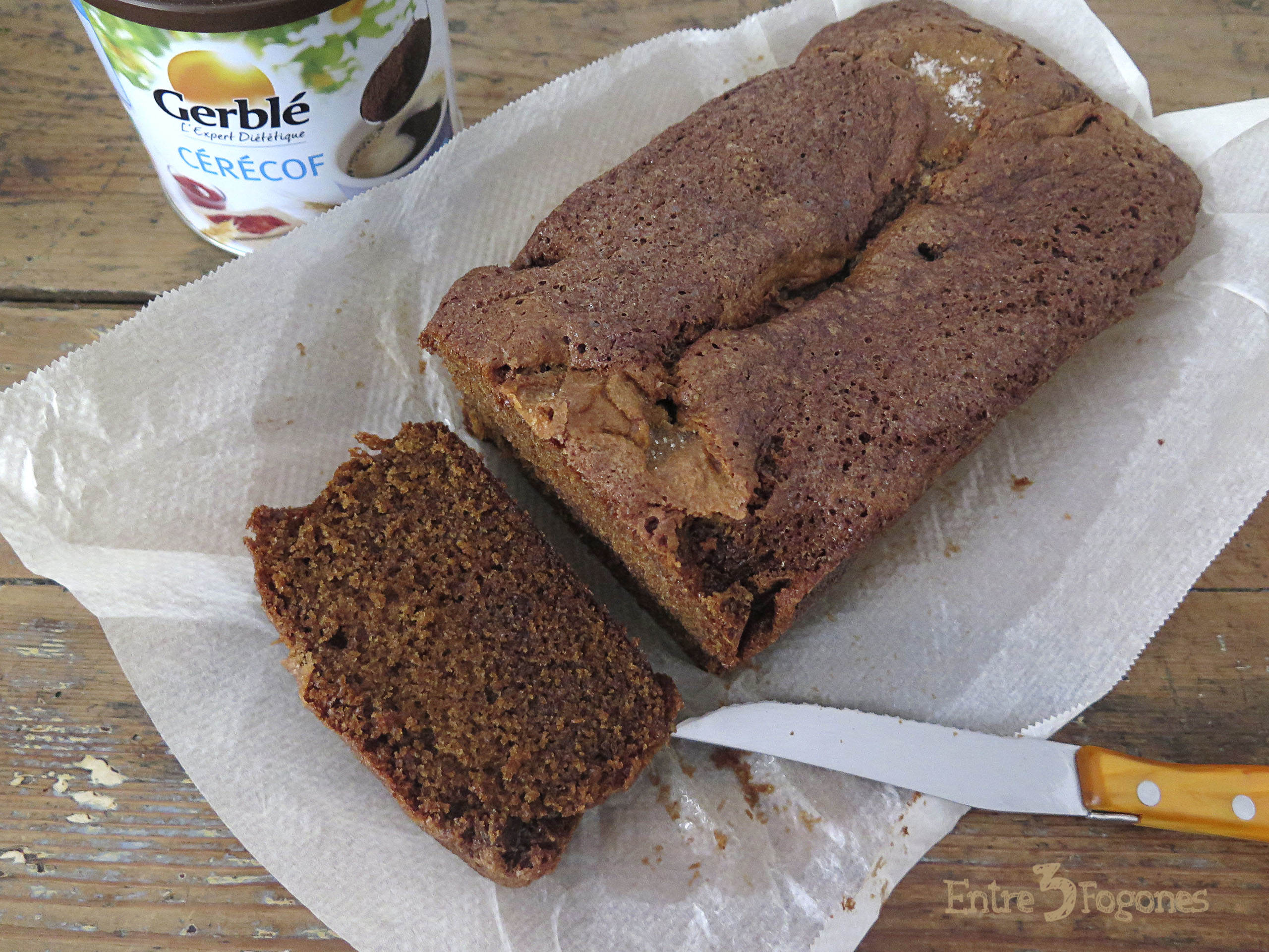 Cake de Praliné y Achicoria