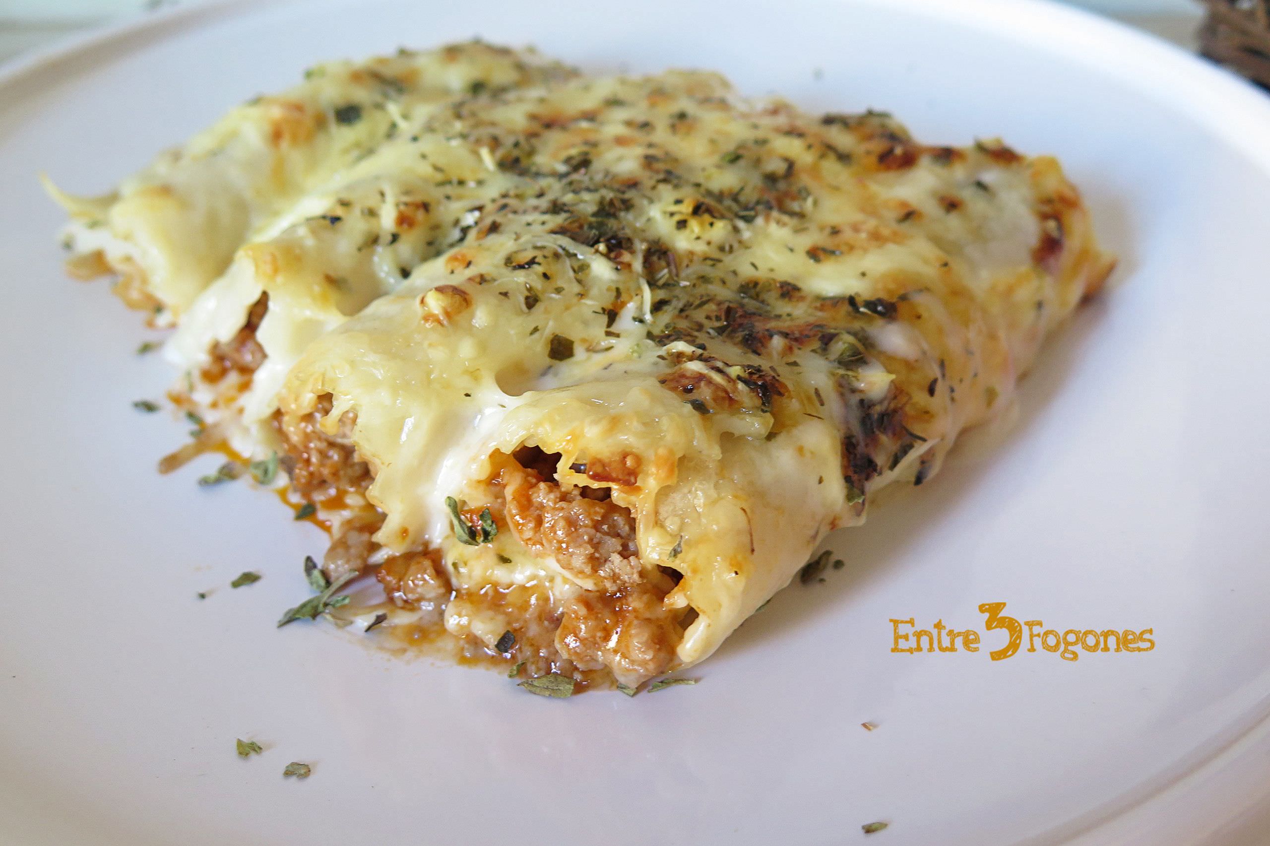 Canelones de Carne y Foie