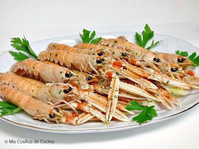 Cigalas al Horno Cigalas al Horno