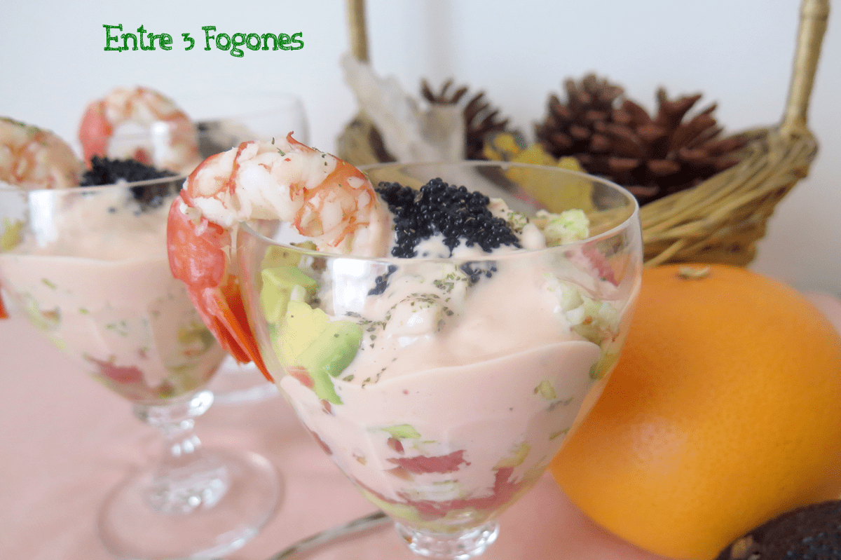 Cocktail de Gambas Francés