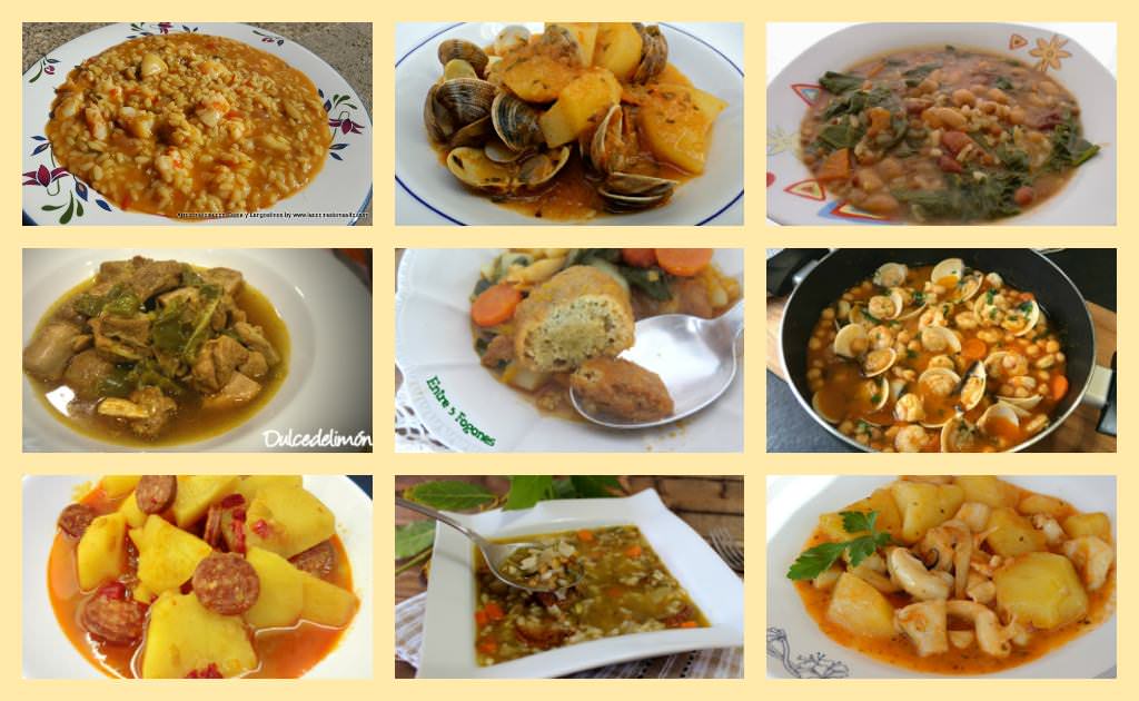 Platos y Guisos de Cuchara