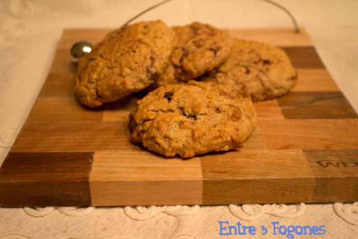 Cookies de Avena con Pepitas de Chocolate