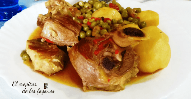Estofado de Cordero con Patatas Estofado de Cordero con Patatas
