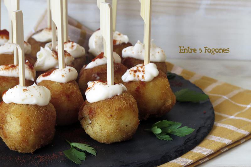 Croquetas de Pulpo a la Gallega