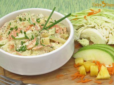 Ensalada de Col o Repollo. Coleslaw al estilo de Brooklyn Ensalada de Col o Repollo. Coleslaw al estilo de Brooklyn