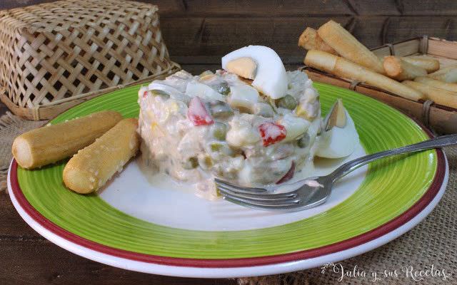 Ensaladilla de coliflor