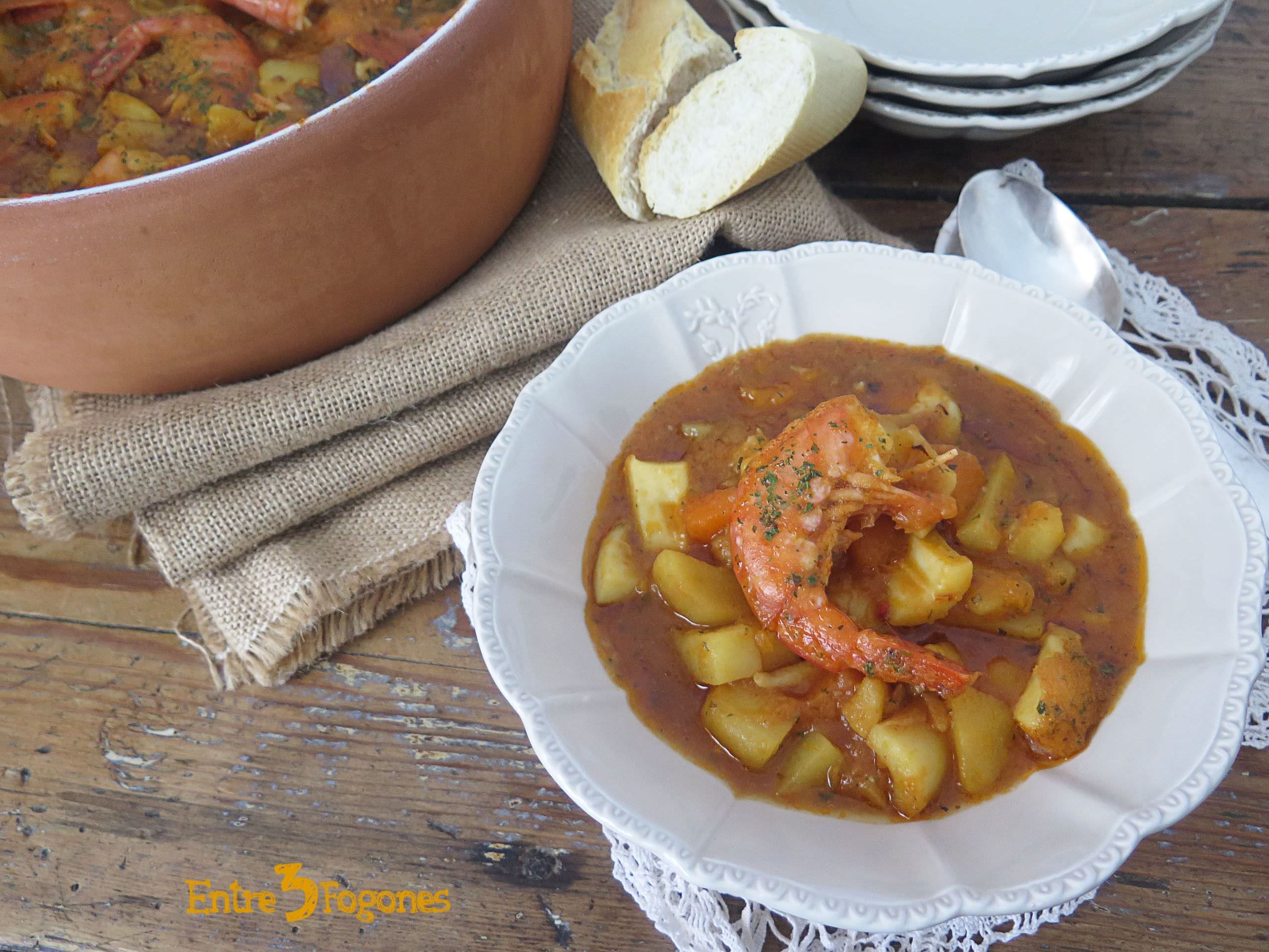Estofado de Sepia con Calabaza al Azafrán