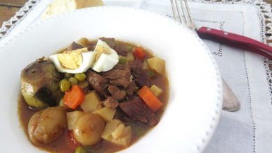 Ragu de Ternera con Verduras