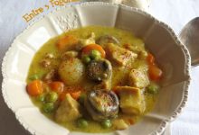 Estofado de Ternera Blanca con Verduras en Salsa de Mantequilla