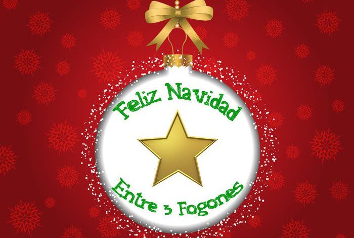 Feliz Navidad desde Entre 3 Fogones
