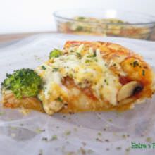 Focaccia con Brócoli y Caballa en Aceite de Oliva