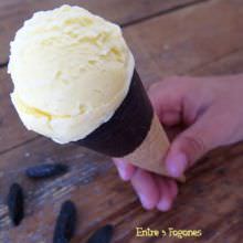 Helado de Crema Inglesa con Haba Tonka