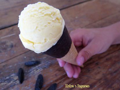 Helado de Crema Inglesa con Haba Tonka