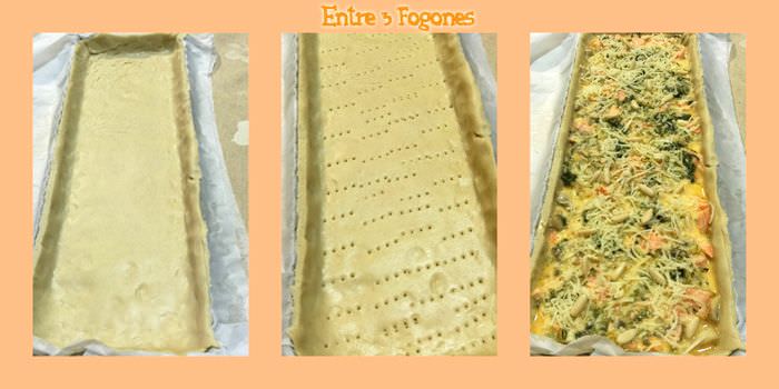 Pasos Tarta de Hojaldre con Salmón y Espinacas Pasos Tarta de Hojaldre con Salmón y Espinacas