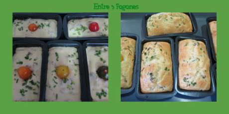 Cakes con Tomates y Tasajo