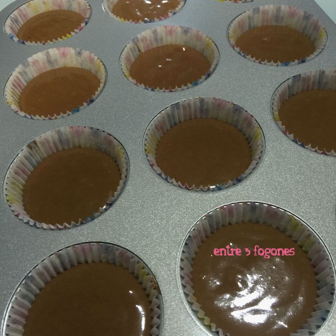 Cakes de chocolate