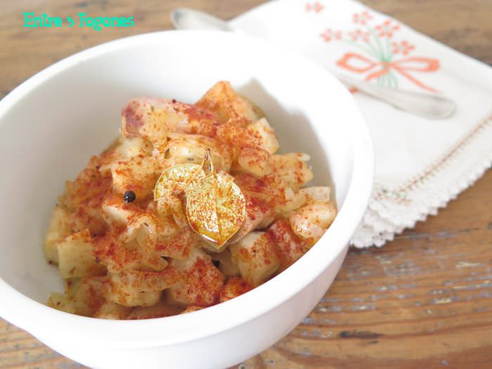 Yuca en Escabeche al Pimentón de la Vera