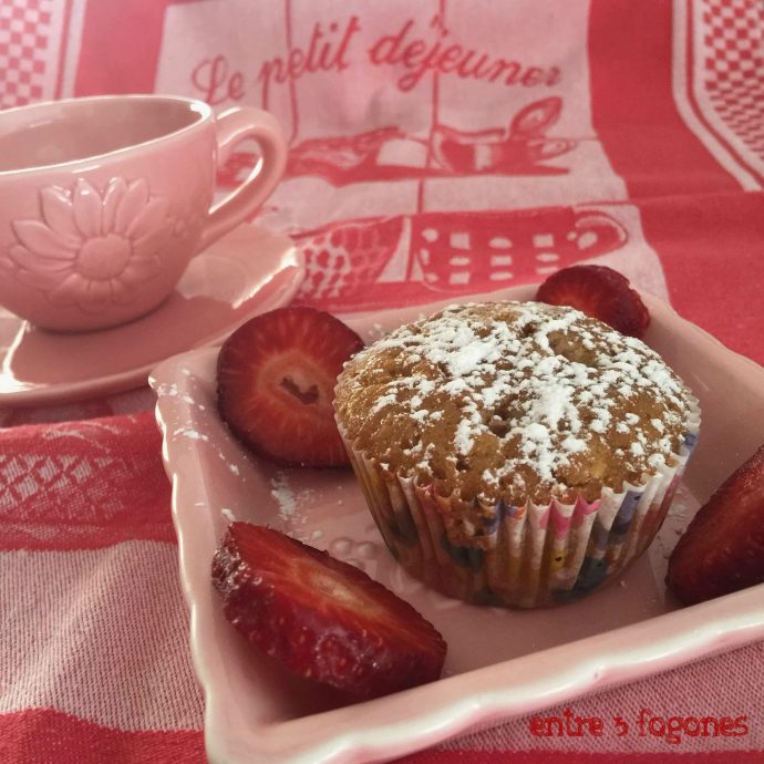 Muffins de Fresones