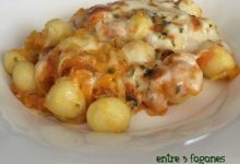 Ñoquis de Patata en Salsa de Calabaza