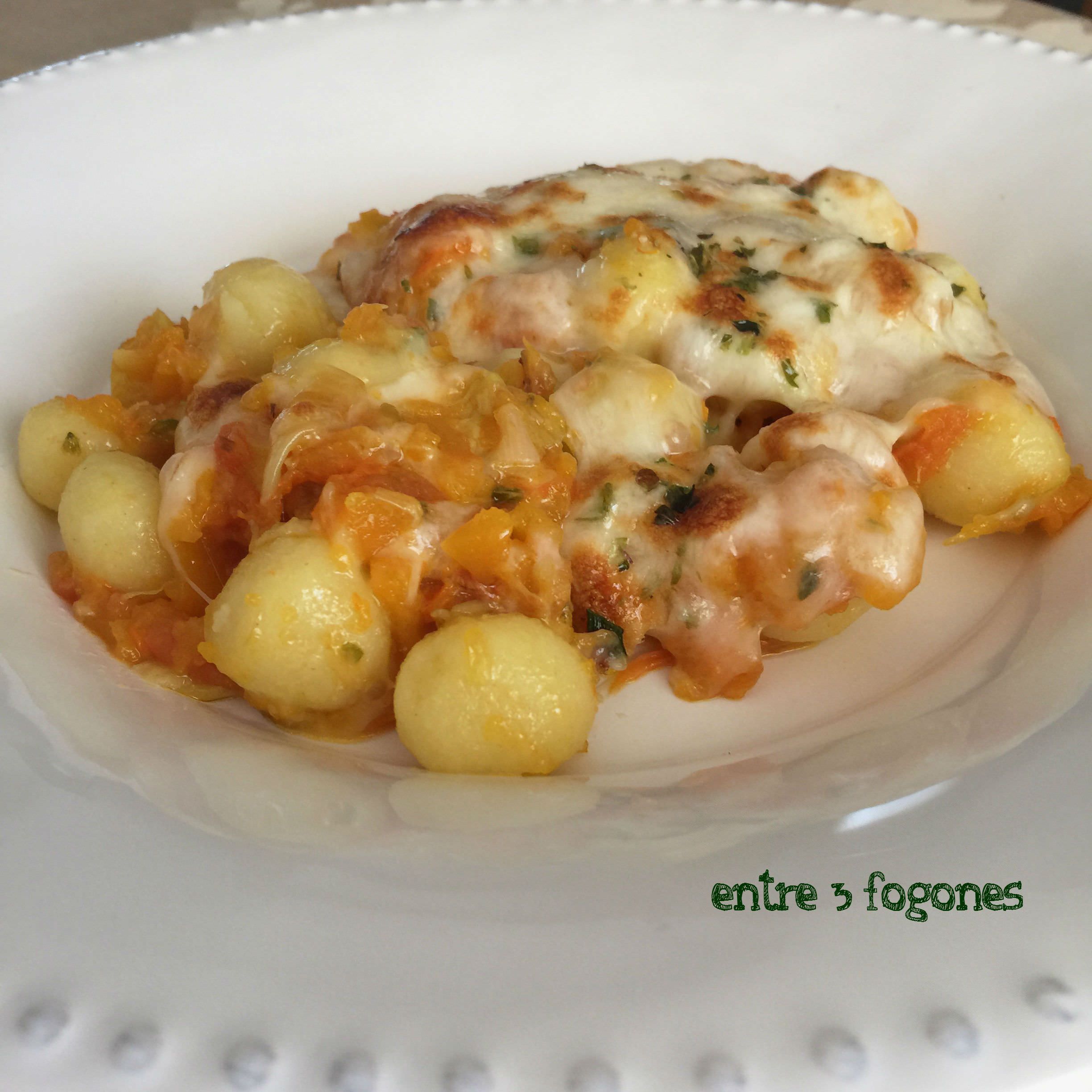 Ñoquis de Patata en Salsa de Calabaza